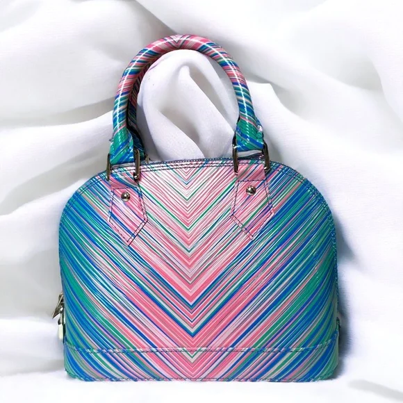 🔥 LOUIS VUITTON TROPICAL ALMA BB W/ CROSSBODY STRAP 🔥 - Picture 3 of 10